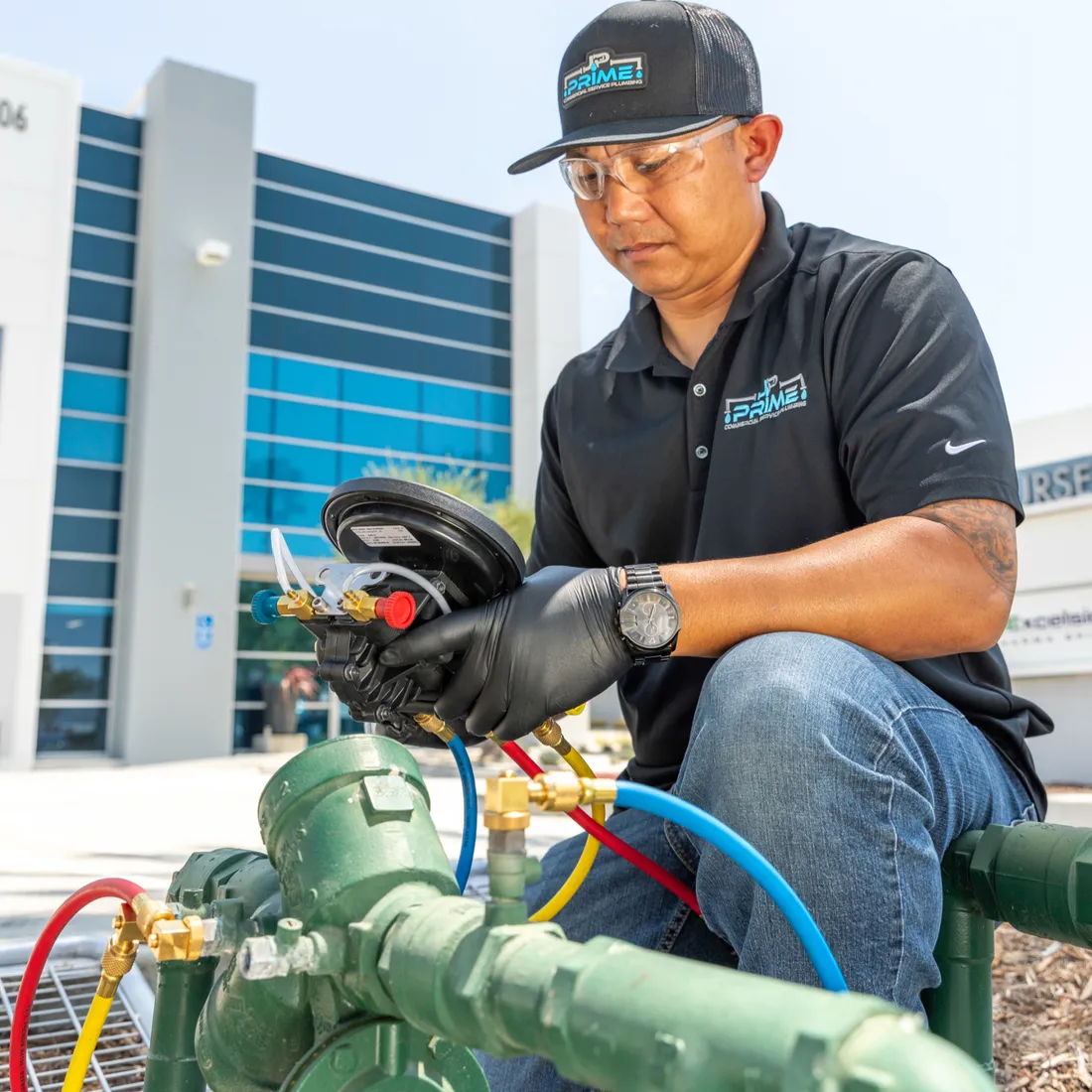 Backflow inspection and testing by JP Prime Inc.